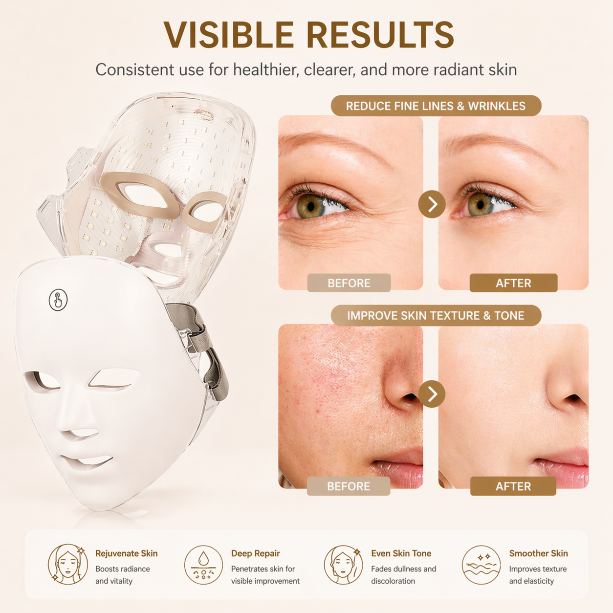 Lumora™ LED Face Mask Pro